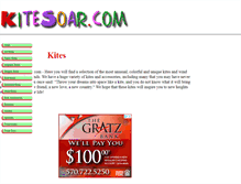 Tablet Screenshot of kitesoar.com